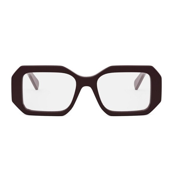Celine Triomphe Triomphe Rectangular Acetate Sunglasses -...